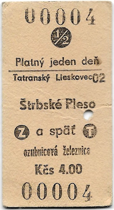 Tatranský Lieskovec - Štrbské Pleso (⇆)(½)